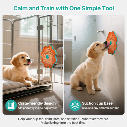 Chill Out - Lick‘A’Disk Dog Lick Mat Summer Slow Feeder for Dogs