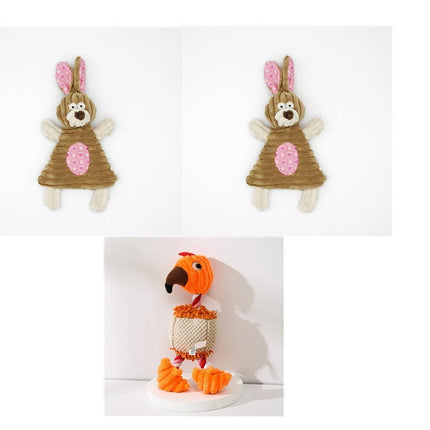 Squeaky Donkey Plush Dog Toy