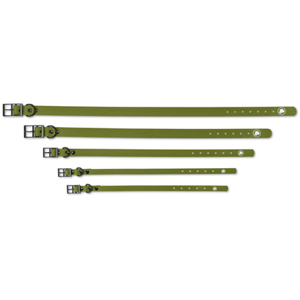 The Modern Dog Company - Olive Green Collar (Weather + Odor Resistant)