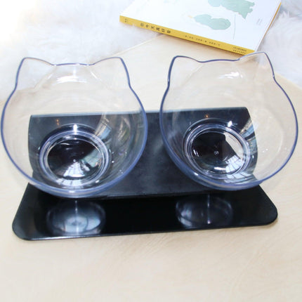 Non-Slip Double Cat Food Bowl