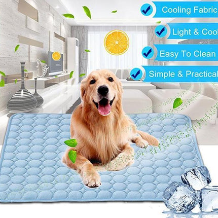 Ice Silk Dog Cat Cooling Mat