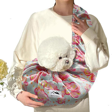 Hands-free Pet Cuddle Carrier For Small And Medium-sized Dogs, Cats, Rabbits, Lambs, Chickens, Etc.