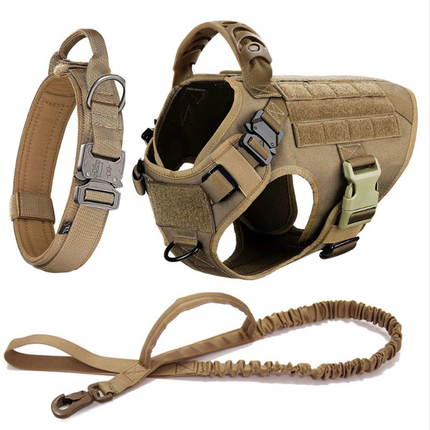 Large Dog Harness & Leash Set – Training Vest for Big Breeds