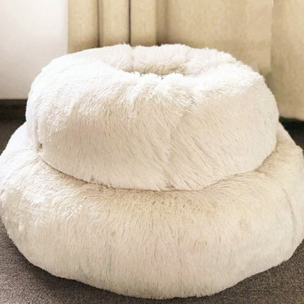 Dog Beds For Small Dogs Round Plush Cat Litter Kennel Pet Nest Mat Puppy Beds
