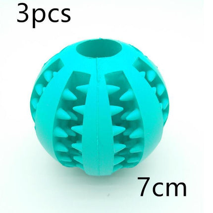 Dog Slow Feeder Rubber Ball Toy