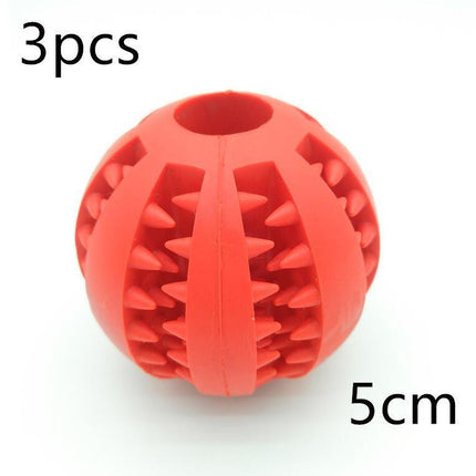 Dog Slow Feeder Rubber Ball Toy