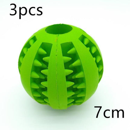 Dog Slow Feeder Rubber Ball Toy