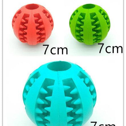 Dog Slow Feeder Rubber Ball Toy