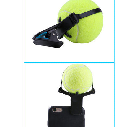 Pet photo props toy pet photo selfie artifact funny dog camera phone clip tennis selfie clip