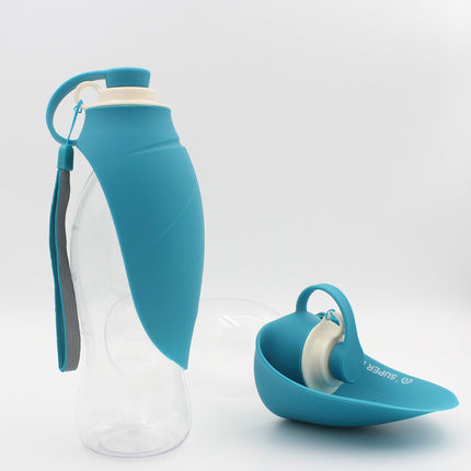 Leak-Proof Pet Water Bottle & Feeder