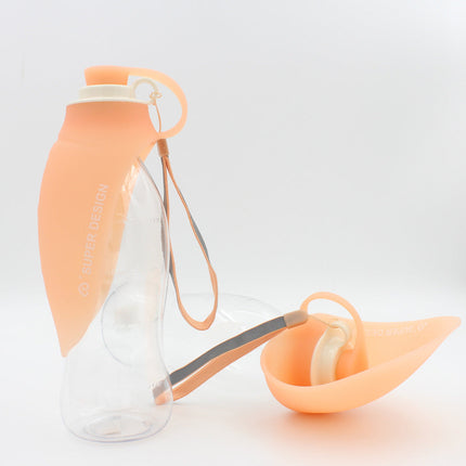 Leak-Proof Pet Water Bottle & Feeder