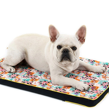 Thickened Printing Canvas Pet Mat