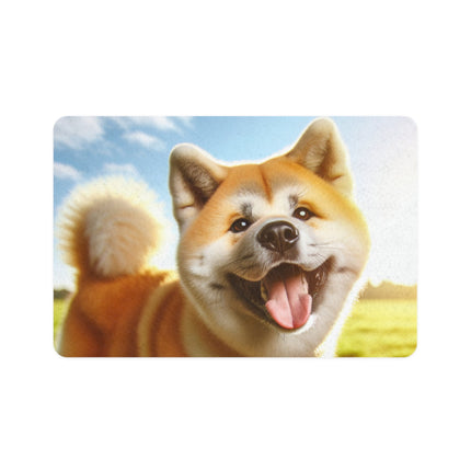 Pet Food Mat (12x18) - Akita