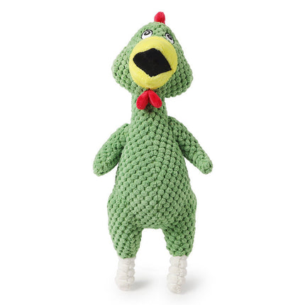 Sounding Screaming Chicken Dog Toy