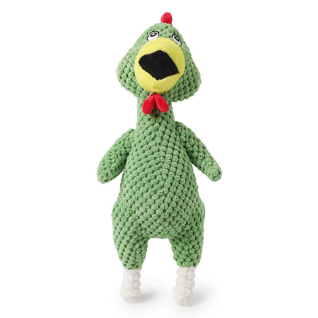 Sounding Screaming Chicken Dog Toy