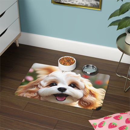 Pet Food Mat (12x18) - Cavachon