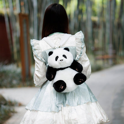 Hehua Panda Backpack – Handmade Collectible for Fans