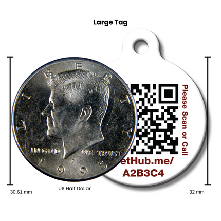 PetHub QR Pet ID Tag – Get Me Home Club