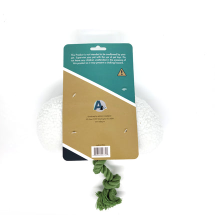 Country Living Retro Army Jeep with Squeaker & Crinkle Paper Plush Dog Toy