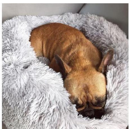 Dog Beds For Small Dogs Round Plush Cat Litter Kennel Pet Nest Mat Puppy Beds