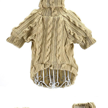 Warm Dog Turtleneck Sweater
