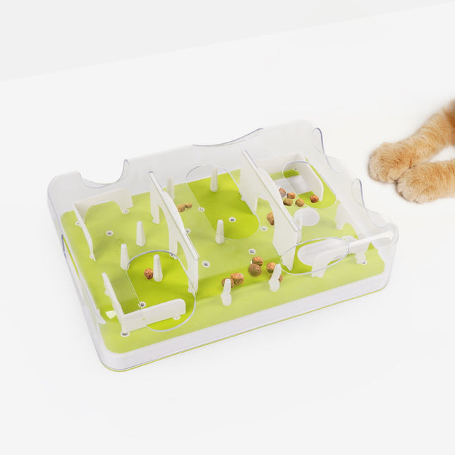 Puzzle Cat Slow Feeder Treat Maze