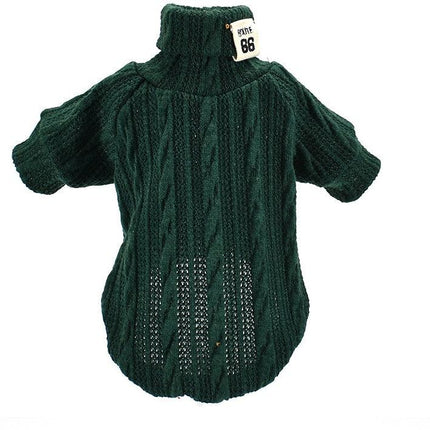 Warm Dog Turtleneck Sweater