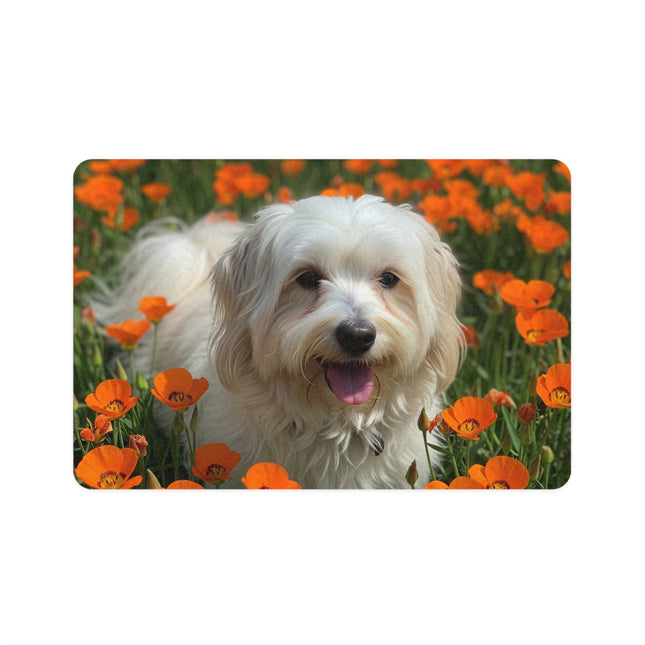 Pet Food Mat (12x18) - Havanese