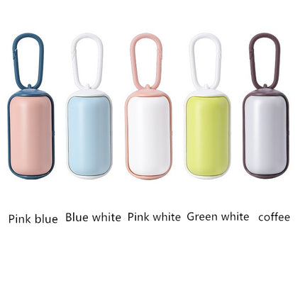 Portable Cats Dogs Garbage Bag Holder Pet Poop Bags Carrier Dispenser