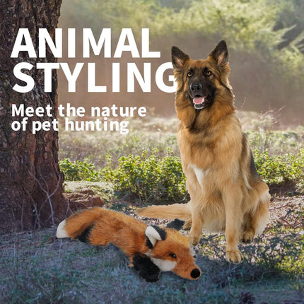 Classic - Dog Toys - Squeaky Dog Fox Toys for Dogs