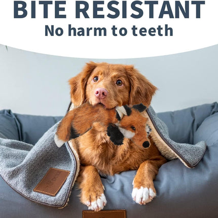 Classic - Dog Toys - Squeaky Dog Fox Toys for Dogs