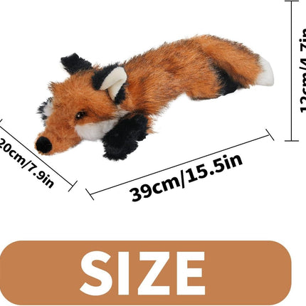 Classic - Dog Toys - Squeaky Dog Fox Toys for Dogs