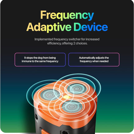 Dog Bark Deterrent Device Stops Bad Behavior, Professional Dog Training Tool, Anti Bark Device For Dogs,   Emitters 50ft Range For Dog Training,  To Bark Collar,Dog Training Collar