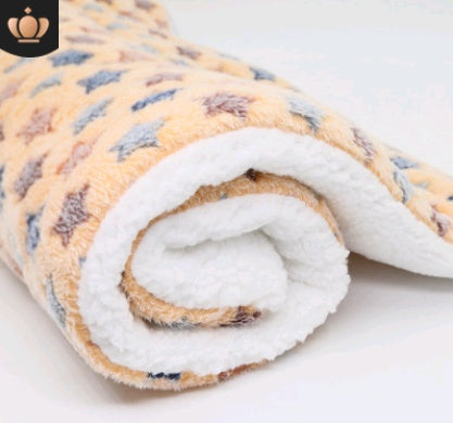 Cute Printed Pet Blankets Mats