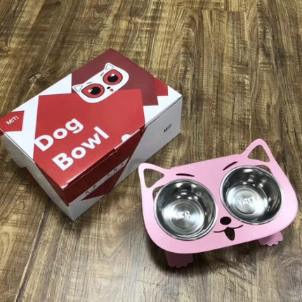 Anti-falling Cat Dog Feeding Water Bowl