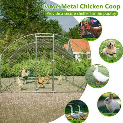 10x13 Foot Dome Chicken Coop - LITTLE PAW