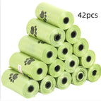 Green garbage bag / 42pcs