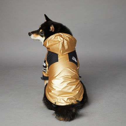 Hooded Dog Raincoat Jacket