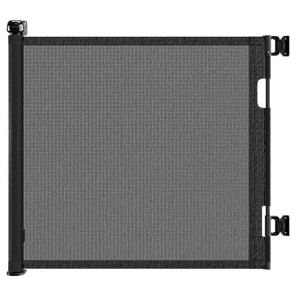 Retractable Baby Gate, Mesh Dog Gate For Doorways, Extends Up To 55  Wide, 33  Tall Child Safety Gate For Doorways, Indoor & Outdoors, Stairs, Hallways, Black Non-EBAY Certified Warehouse