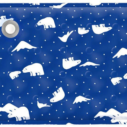 Pet Summer Cooling Pad, Ice Bear Shape, Suitable For Cats And Dogs, Washable And Portable Cooling Pad