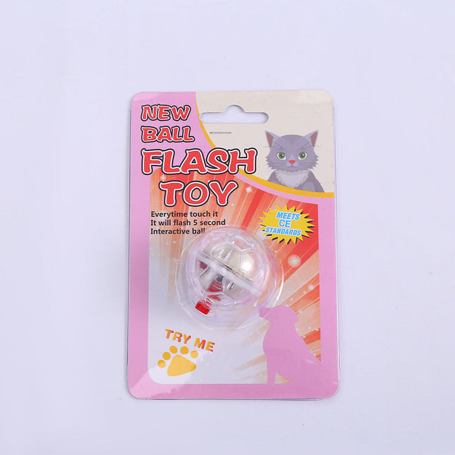 Glowing Transparent Interactive Cat Toy