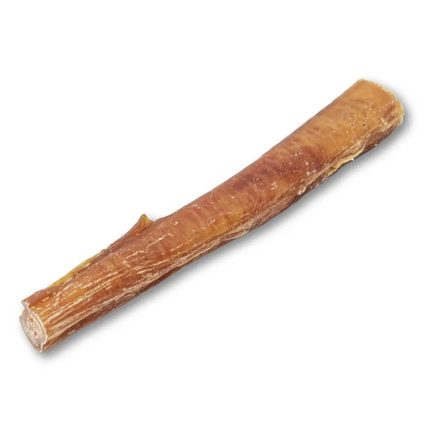 All-Natural Beef Bully Stick Dog Treats, High Protein & Long-Lasting Chews – 6-Inch Thick (3-Pack)