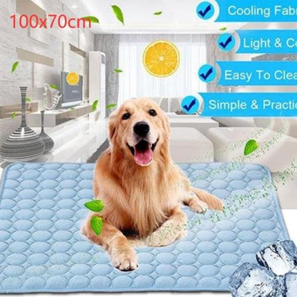 Ice Silk Dog Cat Cooling Mat
