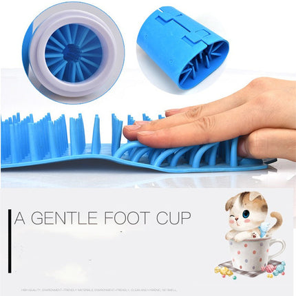 Pet Paw Cleaner Silicone Cup