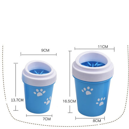 Pet Paw Cleaner Silicone Cup