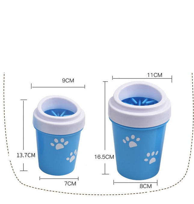 Pet Paw Cleaner Silicone Cup