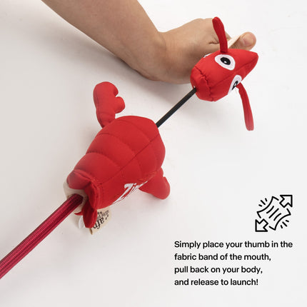 Chill Out - Dog fetch toy - Flying Lobster