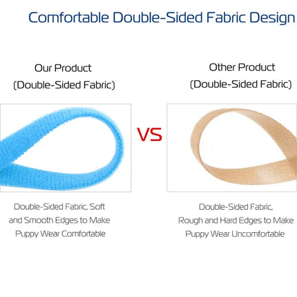 12 Colors Whelping Puppy ID Collars Adjustable Double-Sided Pet ID Bands - LITTLE PAW