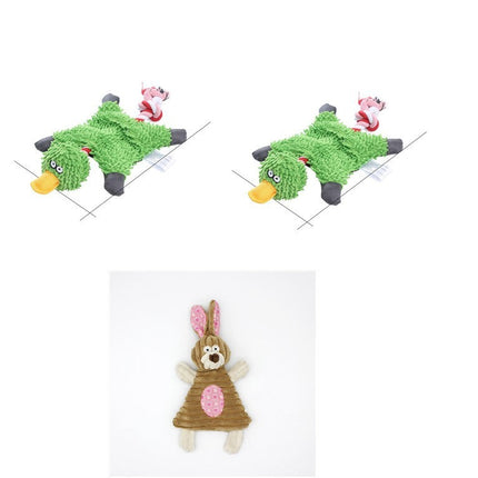 Squeaky Donkey Plush Dog Toy