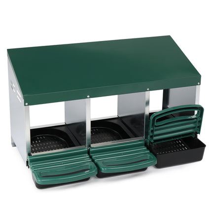 3-compartment Chicken Feeding Trough